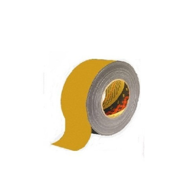 3M 389 Nastro adesivo tessile 25 mm x 50 m, giallo