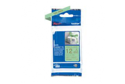 Brother TZE-RM34, 12mm x 4m, testo oro/sfondo verde, nastro originale