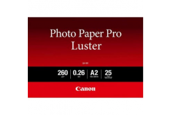 Canon LU-101 Photo Paper Luster, carta fotografica, lucido, bianco, A2, 16.54x23.39", 25 pz 6211B026