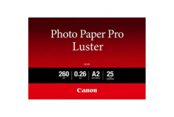 Canon LU-101 Photo Paper Luster, carta fotografica, lucido, bianco, A2, 16.54x23.39", 25 pz 6211B026