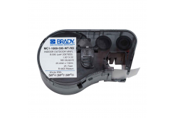 Brady MC1-1000-595-WT-RD / 131604, nastro autoadesivo 25.40 mm x 7.62 m
