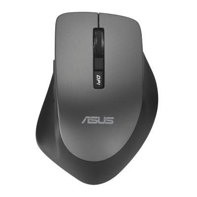 ASUS WT425/Ergonomico/Ottico/Per destrorsi/1 600 DPI/USB wireless/Grigio