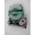 Epson LK-4GWV, SD12GW, 12mm x 9m, testo bianco / sfondo verde, nastro compatibile