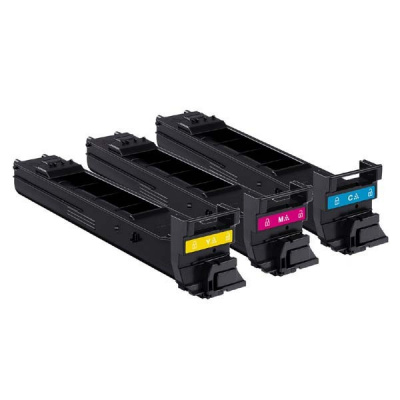 Konica Minolta A0DKJ52 multipack (cyan, magenta, yellow) toner originale