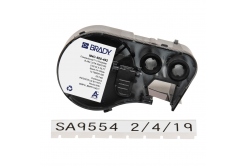 Brady M4C-500-492 / 170777, 12.70 mm x 7.62 m, Poliestere, testo nero / sfondo bianco