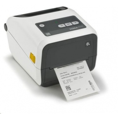 Zebra ZD420 ZD42H42-T0EW02EZ TT Healthcare stampante di etichette, 203 dpi, MS, RTC, EPLII, ZPLII, USB, BT, Wi-Fi, white