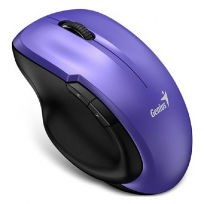 Genius Mouse Ergo 8200S 31030029402, 1200DPI, 2.4 [GHz], ottica, 5sp\., senza fili, viola, 1 pz AA, BlueEye sensore