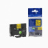 Nastro compatibile con Brother TZ-S631/TZe-S631 12mm x 8m extr.adh. testo nera/sfondo giallo