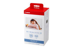 Canon 3115B001 KP-108IN, carta fotografica, 10x15cm, 108pz lucido, bianco