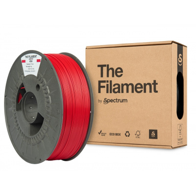 "The Filament" by Spectrum TF-24210, ASA, 1,75mm, 1000g, Rosso (Pure red)