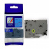 Nastro compatibile con Brother HGe-511, 6mm x 8m, testo nera / sfondo blu, alta velocitá
