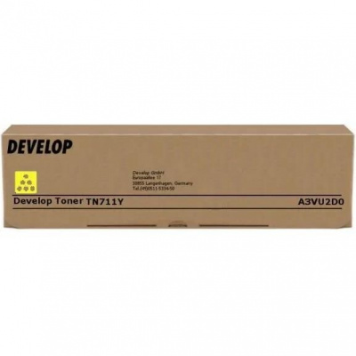 Develop TN-711Y A3VU2D0 giallo (yellow) toner originale