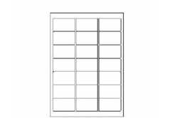 Etichette autoadesive 63,5 x 38,1 mm, 21 etichette, A4, 100 fogli