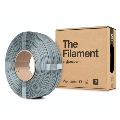 "The Filament" by Spectrum TF-24118, ReFill PETG CF, 1,75mm, 1000g, Grigio (Grey)