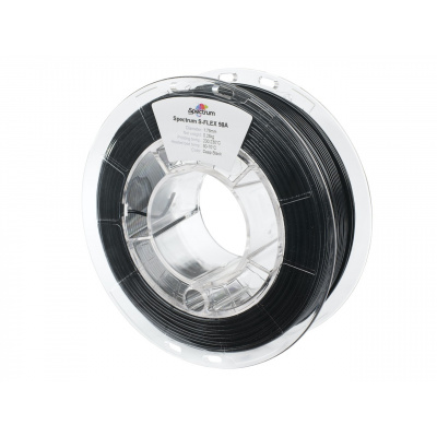 Spectrum 80523 3D filamento, S-Flex 98A, 1,75mm, 250g, Nero (Deep black)