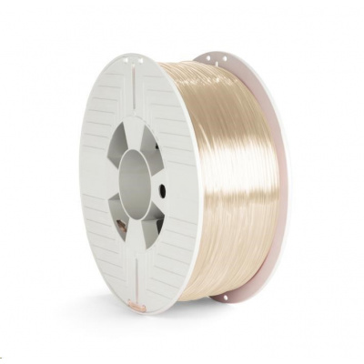 Verbatim 55051 3D filamento, PET-G, 1,75mm, 1000g, 327m, Trasparente (Transparent)
