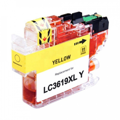 Cartuccia compatibile con Brother LC-3619XL giallo (yellow)