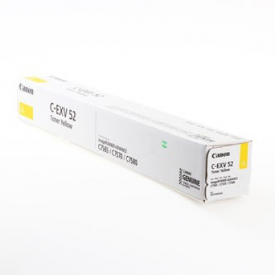 Canon CEXV52 giallo (yellow) toner originale
